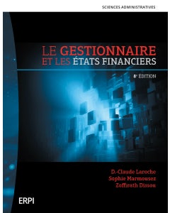 Le gestionnaire et les états financiers, 8e éd. | Manuel + version numérique 12 mois