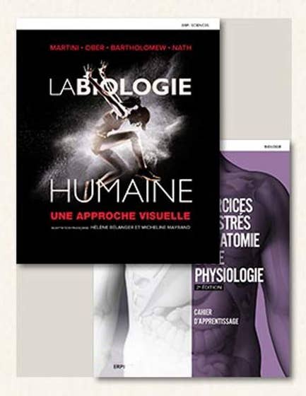 La biologie humaine (Martini) | Manuel + version numérique 60 mois ET Cahiers Exercices illustrés, 2e éd.