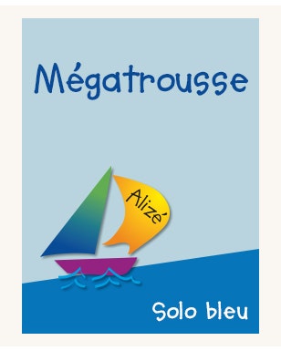 Solo bleu - Mégatrousse - 4 x Ensemble complet (80 livrets)