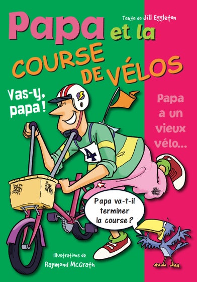 Papa et la course de vélos