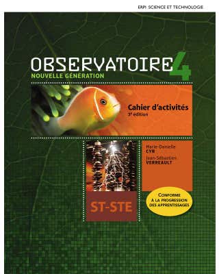 Observatoire - Nouvelle génération - 4e secondaire