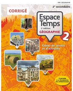 EspaceTemps 2e édition - Géographie - 2e secondaire