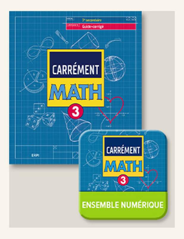 carrement math sec 3 corrigé
