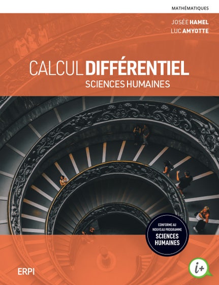 Calcul differentiel: sciences humaines | Manuel + version numérique 12 mois
